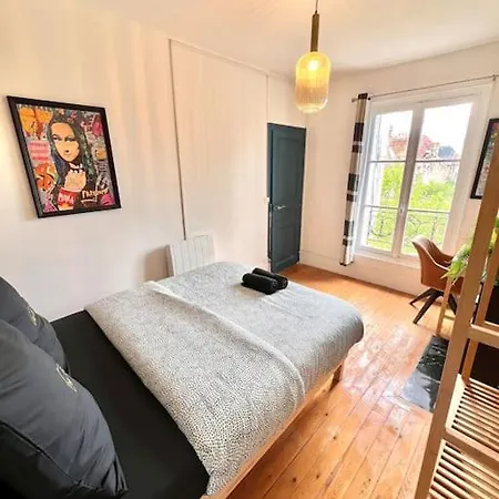 T3 Le Louvre D' 2 3 Beds 10mn Paris Enghien-les-Bains